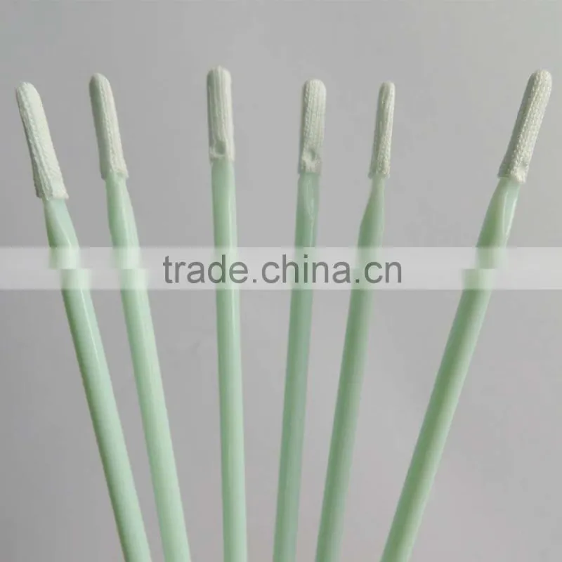 small head microfiber cleanroom swabs in stock