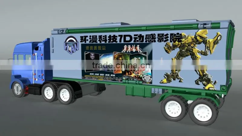 Hu-man Car-Carried Mini 3D,4D,5D,6D,7D Cinema