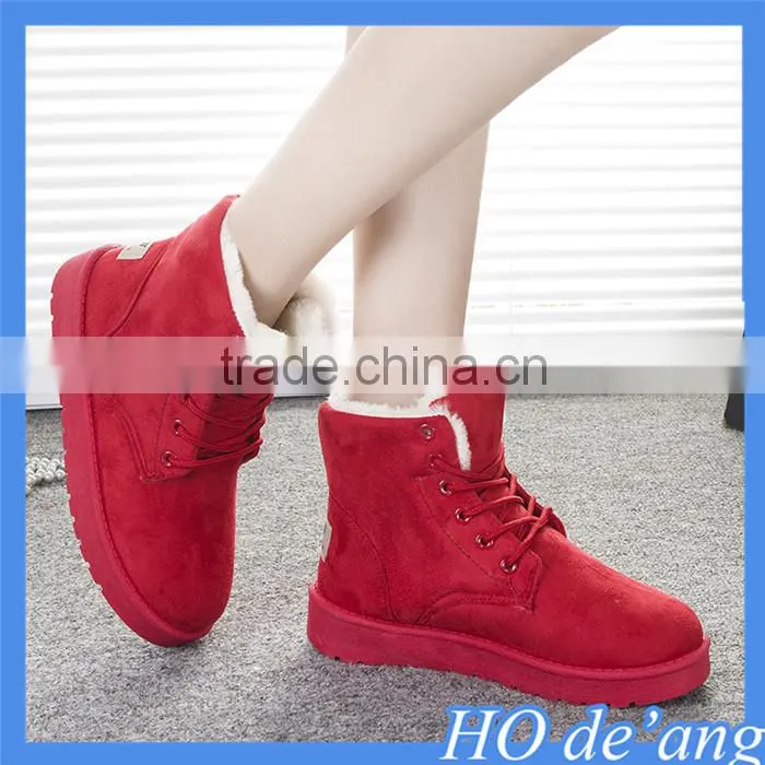 Factory outlets new winter snow boots thick rubber casual women boots warm villus women's boots MHo-139
