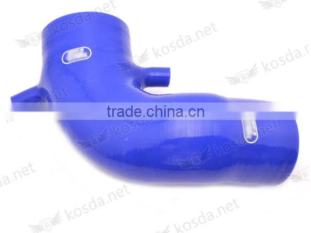 Silicone Hose Induction Hose, blue Silicone rubber Hose Air Intake Pipe, high temperature silicone hose