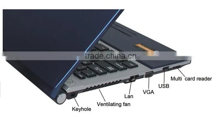 4GB+500GB 15.6inch Student Laptop D2500 Dual Core Windows 7 OS