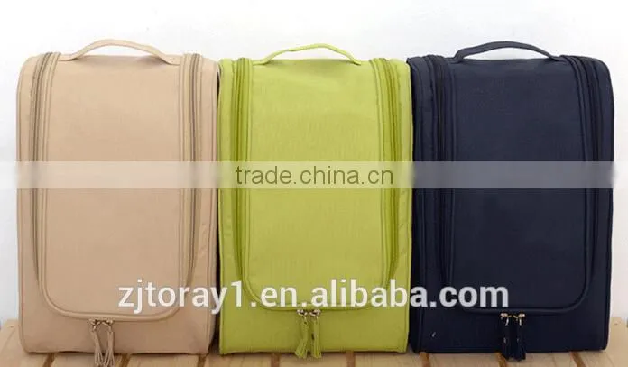 600D Polyester Durable Portable Shoe Travel Bag for Holiday