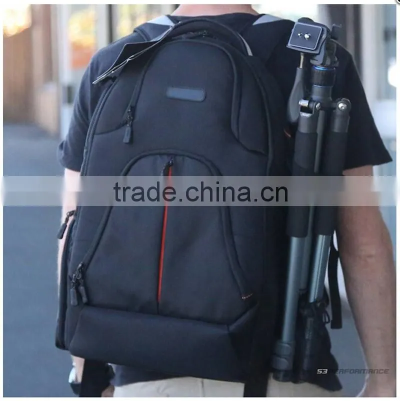 Water resist Nylon Medium Professional strong camera laptop backpack