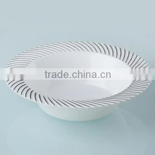Disposable Plastic Bamboo Bowl