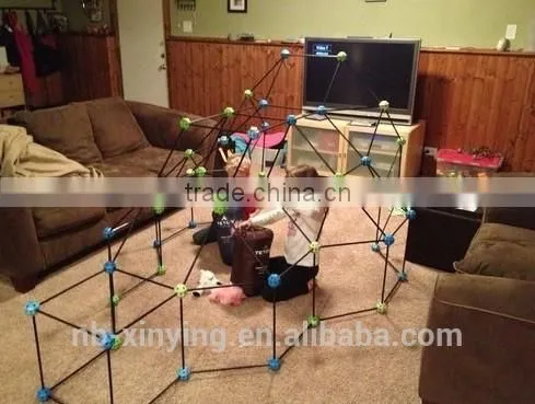 Discover Kids 72pcs Construction Fort