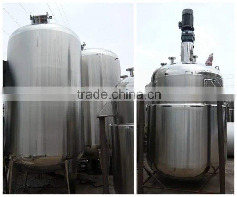 Stainless Steel Vertical Storage Tank