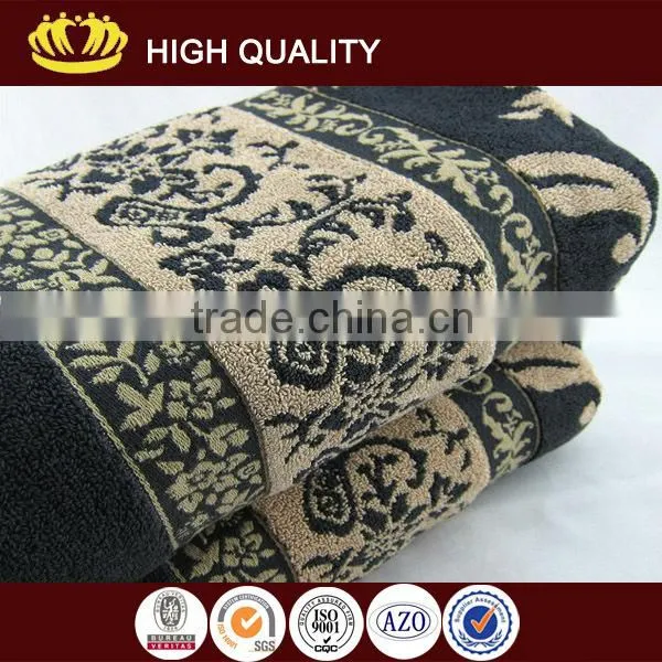2014 summer high quality yarn dyed bright color thick bath towels