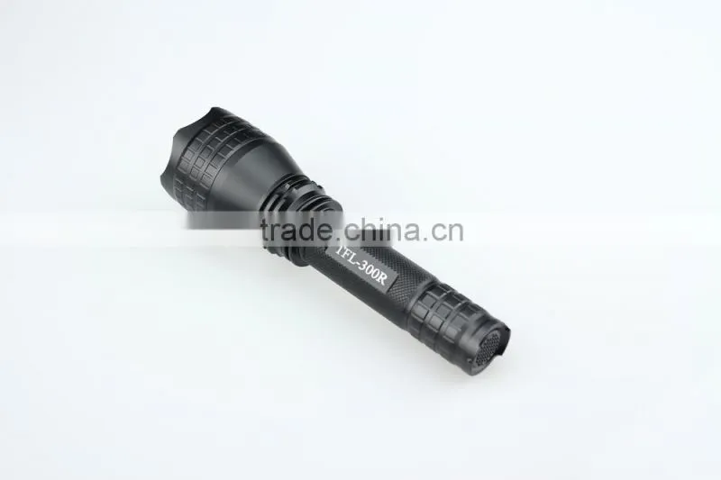 Red LED flashlight