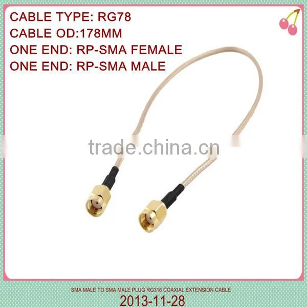 sma male to sma male RG316 Coaxial Cable