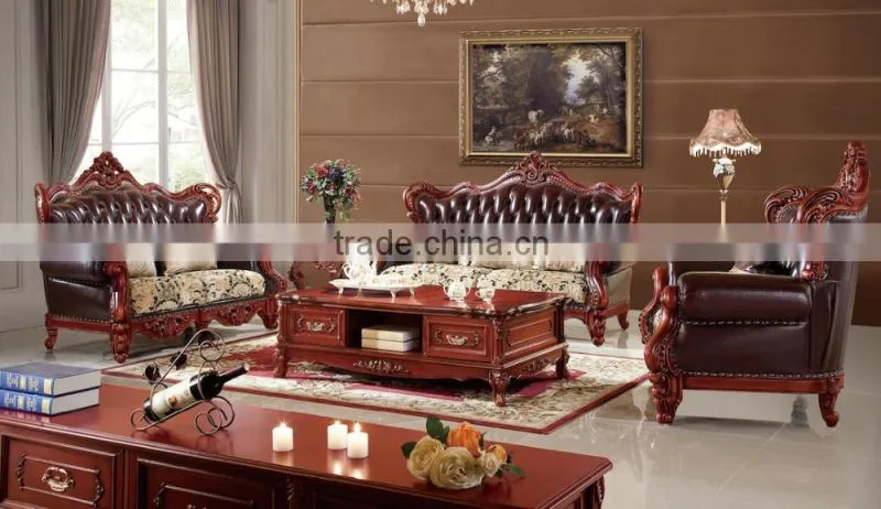 Sectional Leather sofa Living Room Furniture Sofa GZH8866#