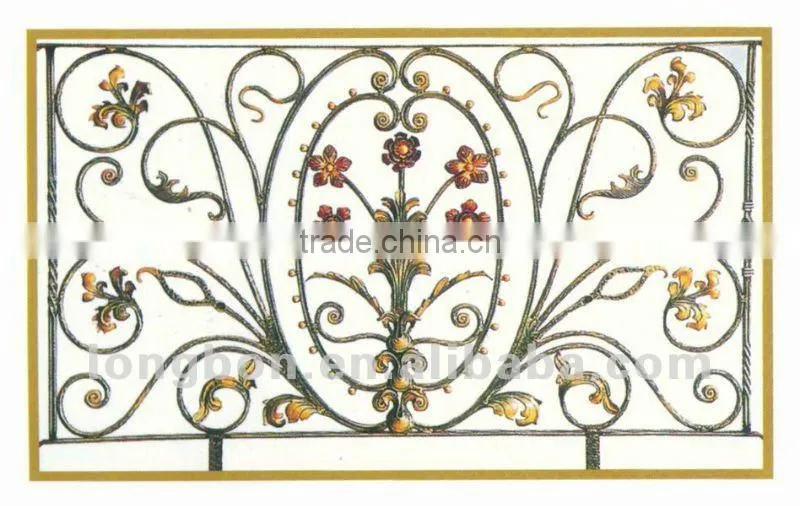 Top-selling classical ancient iron window fence