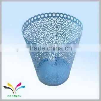 OEM design metal plastic bathroom for small plastic mini trash can