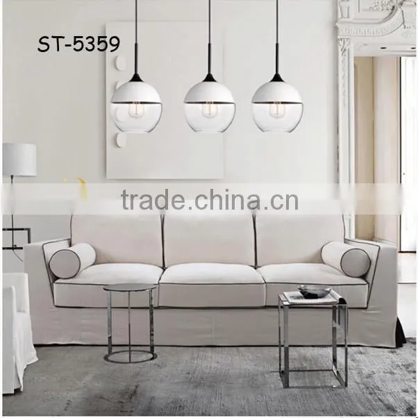 ST-5359-A Sunbelt contemporary handmade glass pendant lamp.