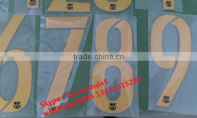 Jersey numbers and letters for t-shirt