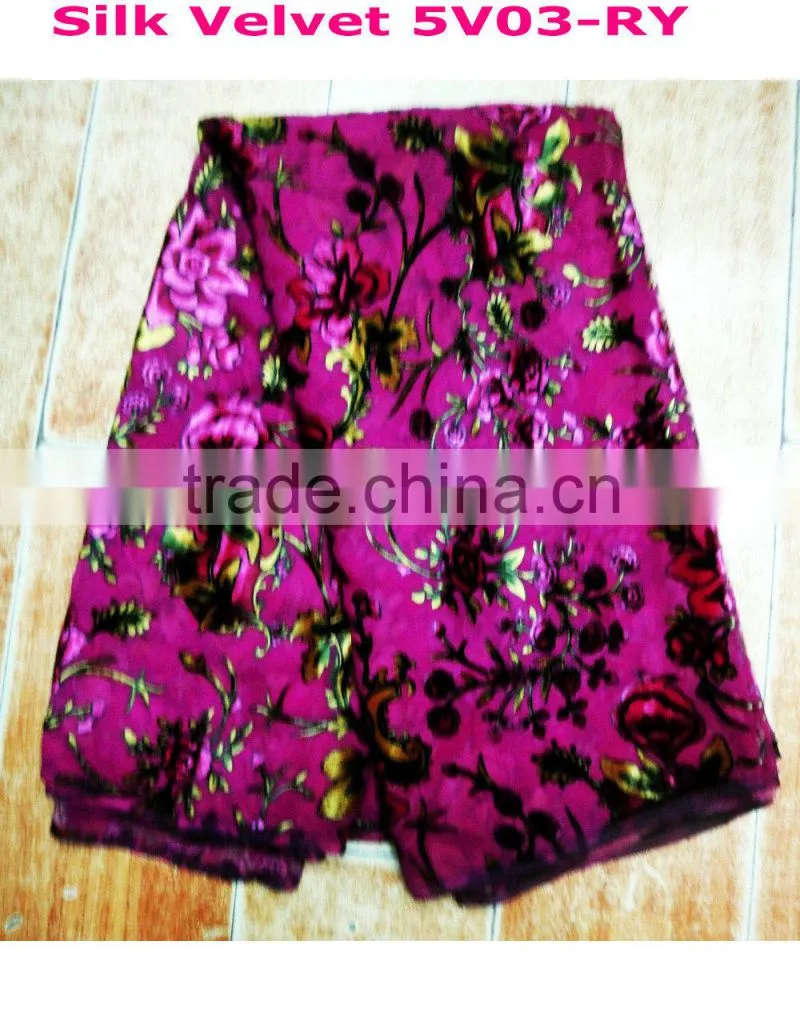 High quality beautiful of the latest design velvet african lace fabrics
