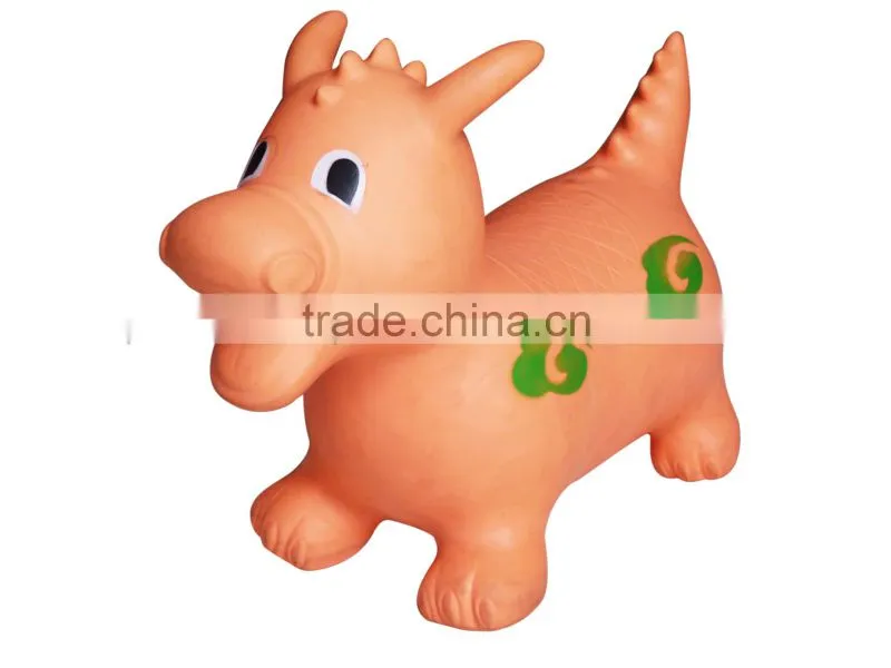 PVC inflatable jumping animal toy
