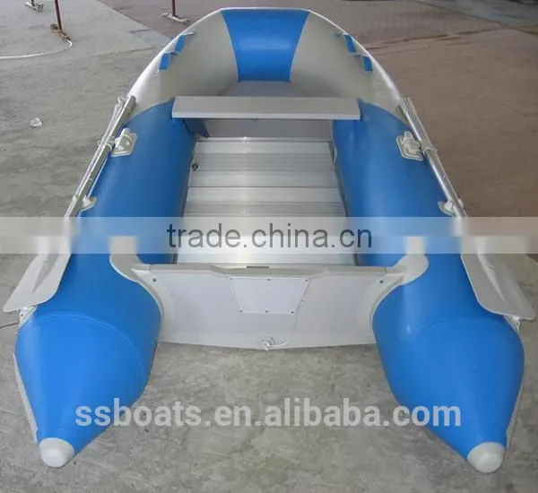 Sunshine PVC 6 person aluminum floor inflatable boat