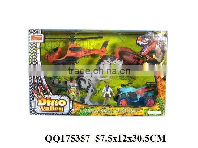 Funny dinosaur play set