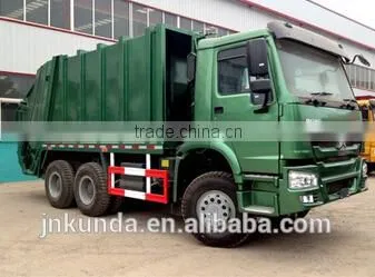 Sinotruk Howo 16 M3 Compressed garbage truck for sale