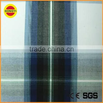 Cotton yarn dyed plaid shirting fabric