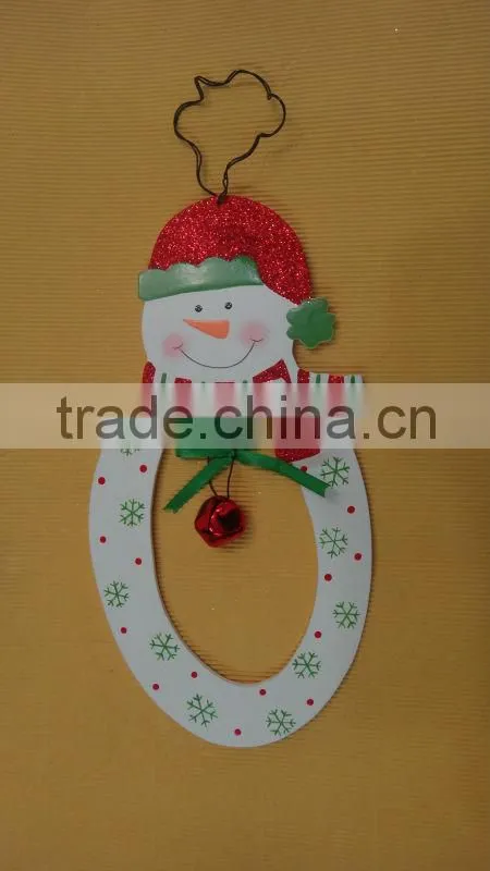 HANGING SNOWMAN CRAFT,wood snowman christmas craft