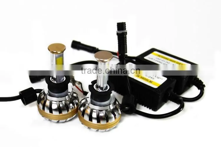 2016 new arrivals 12V 40W led headlight waterproof r3 led headlight H3 6000K demon eyes headlights