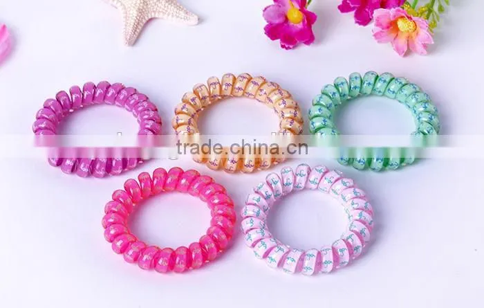 Traceless Fabric Telephone line Elastic Hair Ring