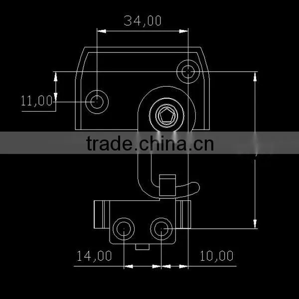 MS203 Refrigerator lock