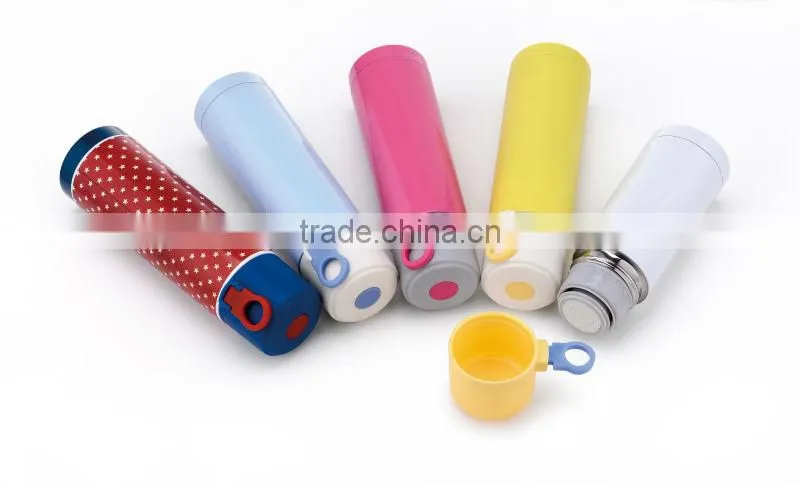 Fashionable type-stainless steel vacuum bullet type flask