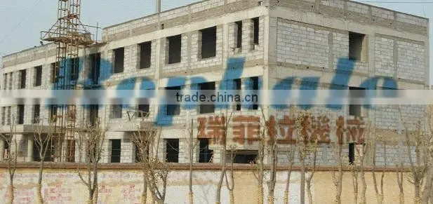 construction light foam concrete block, foam cement block, wall brick making machine