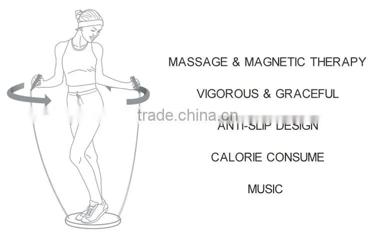 KYTO factory outlet massage cord fitness exercise disco figure trimmer