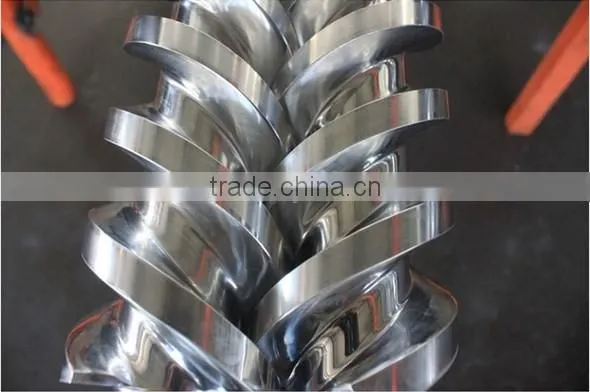 conical screws extruder twin barrel and screw for plastic machine