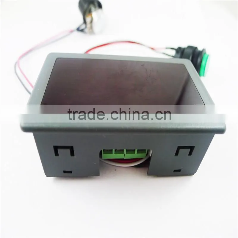 single phase Digital display Led 6V 12V 24V 8A Dc motor speed control hho PWM speed controler