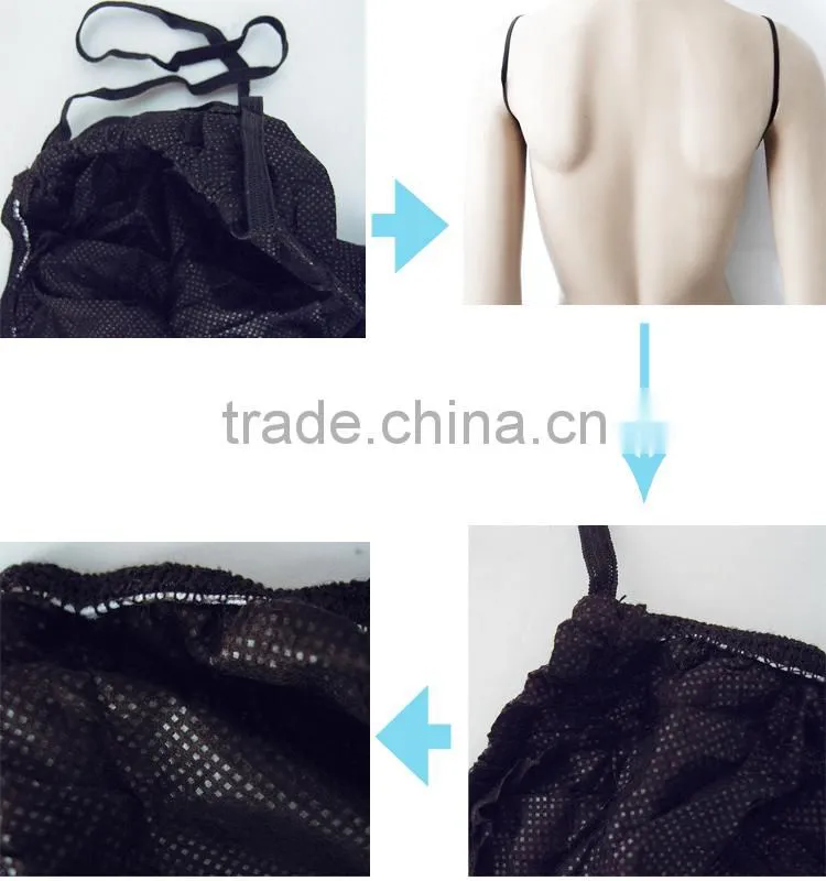 Soft to wear Disposable non woven girl bra for Beauty, Spa, Daily life, Travel