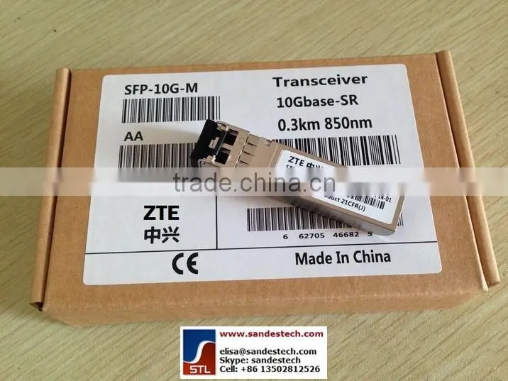 ZTE SFP+-10G-M SFP-10G-M 10GBASE-SR SFP+ 850nm 0.3km optical transceiver