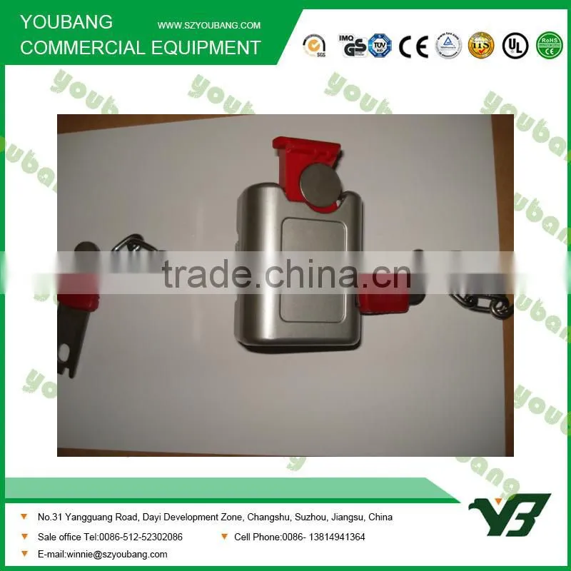 supermarket trolley coin lock