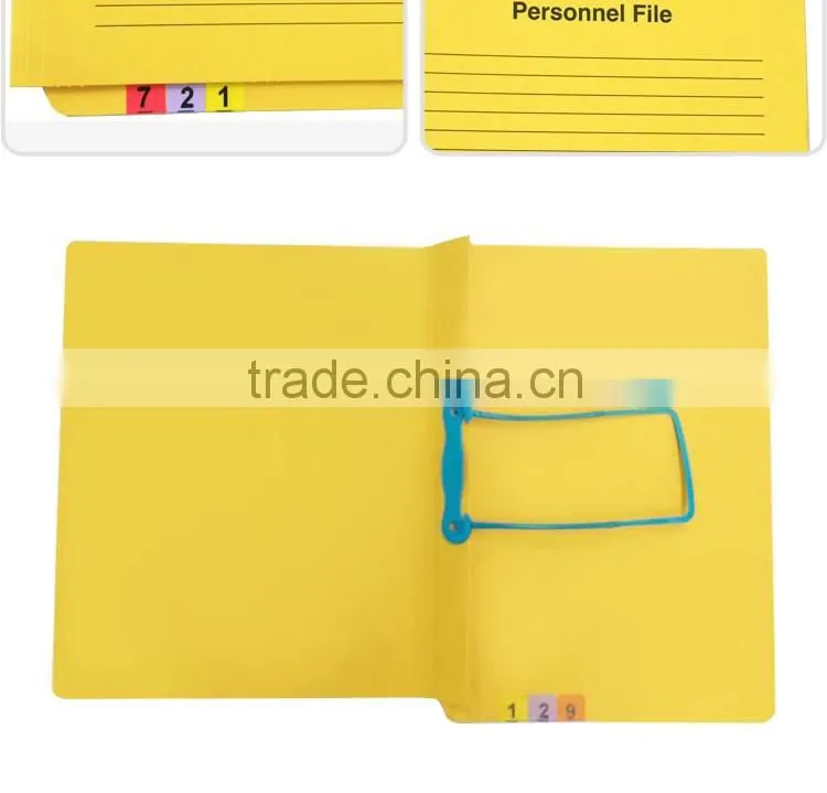 Personal file folder Malina folder with plastic fastener