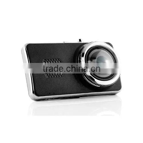 4.0 inch H.264 Full HD 1080P Car DVR Novatek 96658 Dual Lens Dash Cam