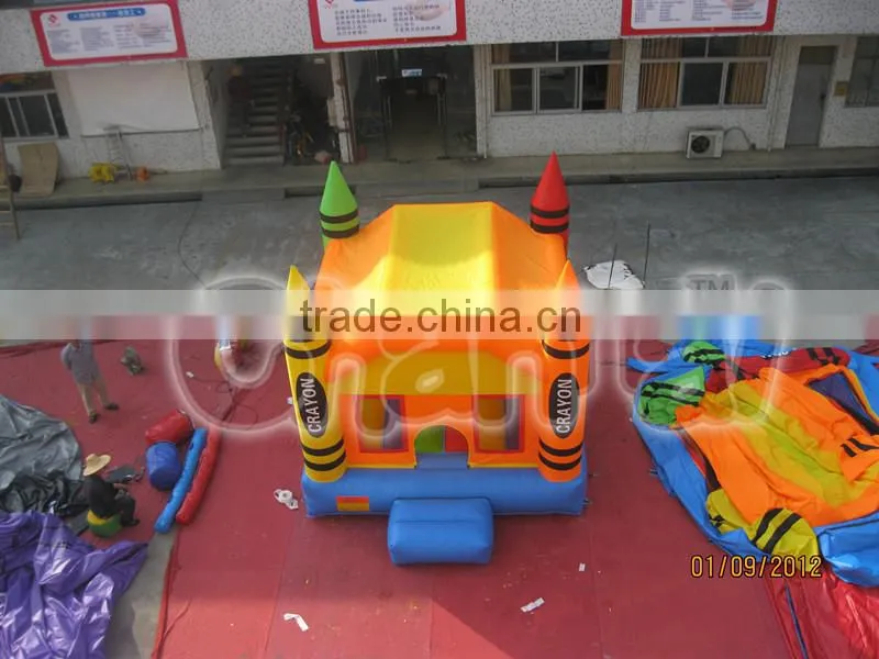 Cheap residential nylon China inflatable jumping houses castle for sale