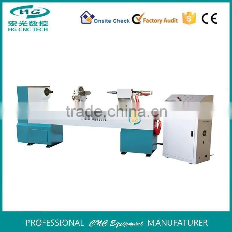 wood cnc lathe machine/cnc router hg-1530
