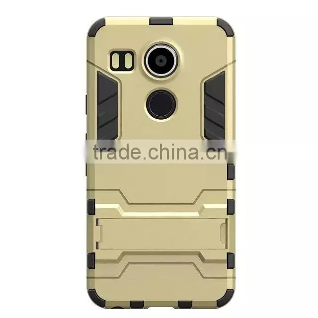 Shakeproof Hybrid TPU+PC case for LG Nexus5X