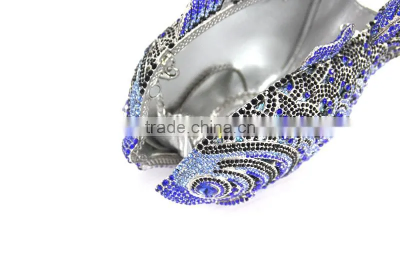 Fashion Lady rhinestone crystal clutch bag/magazine clutch bag/acrylic purse display