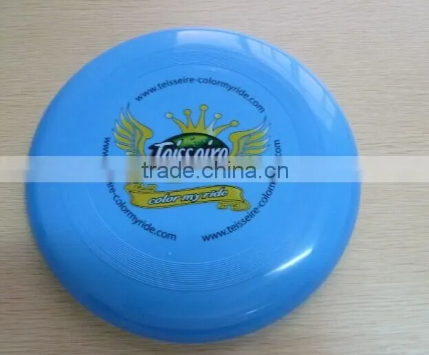 Customer round plastic dog frisbee toys