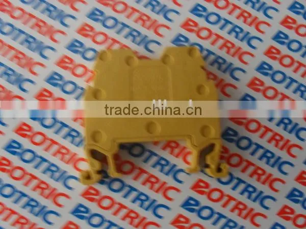 screw wire electrical connection din rail terminal block connector