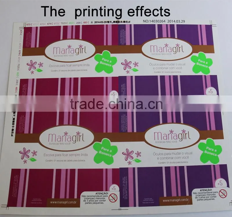 C2S glossy art paper Chrome Paper for Book cover