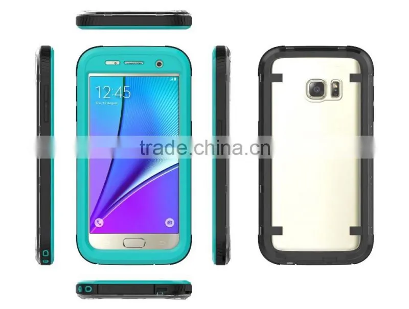 Waterproof Mobile Phone Case Cover with Fingerprint For Samsung Galaxy S7