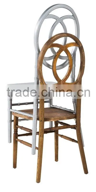 60"Aluminum edging wood folding table and chair used restaurant equipment