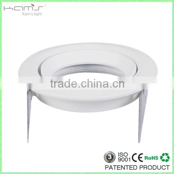 Aluminum Housing Round LED Ceilling Dimmable Lights