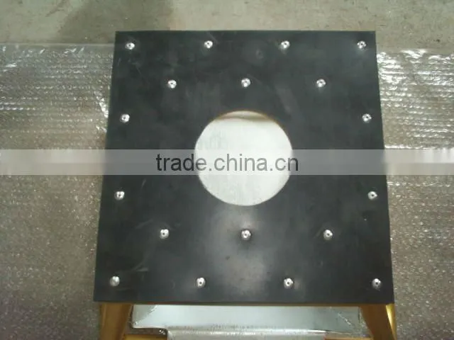 beautiful aluminum part welding