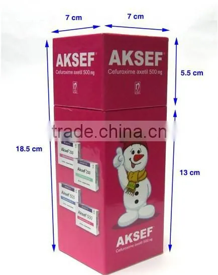 V-GF16-10 50PCS disposable sterile medical wooden tongue depressor with art carton